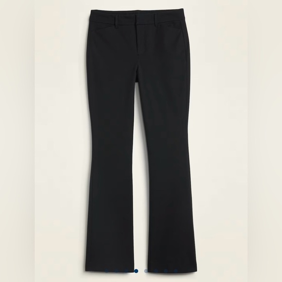 Old Navy High-Waisted Black Pixie Flare Pants Size 18 NWT Preppy - Picture 3 of 12